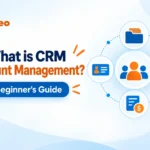 CRM account management explained in a beginner's guide infographic