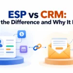 ESP vs CRM difference explained